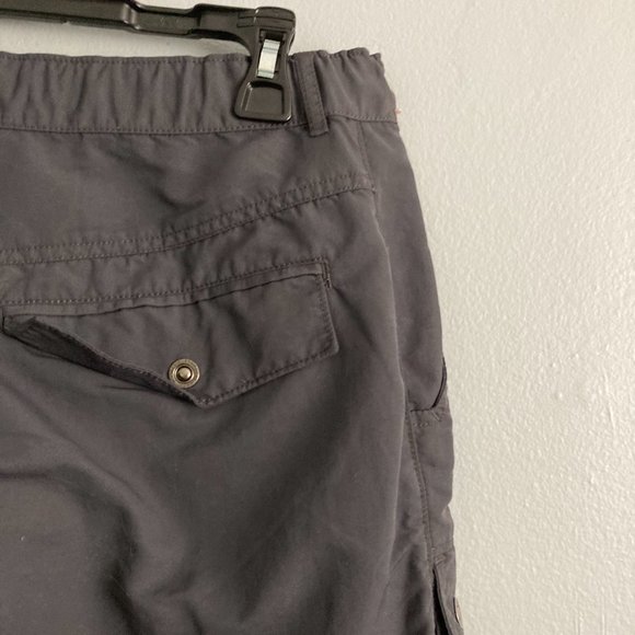 MEC Mens Cargo Shorts Grey Charcoal Size 32 Nylon - Picture 5 of 7